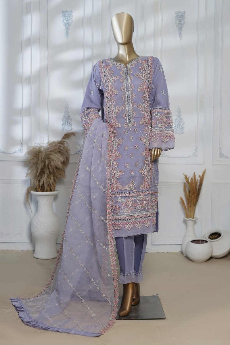 Bin Saeed Embroidered Chiffon Formal BIN70 – Clothingam