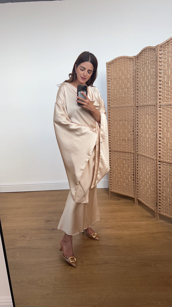 sani dress in cream