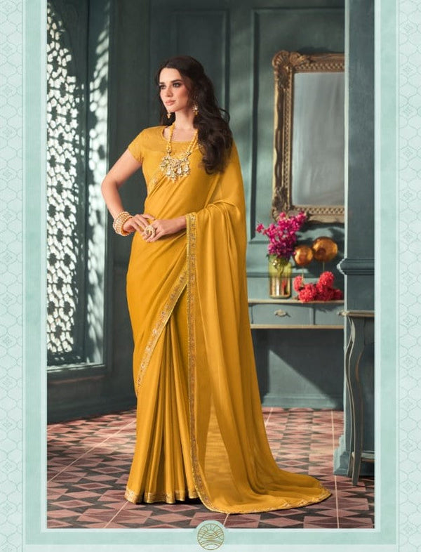 Elegant Chiffon Designer saree