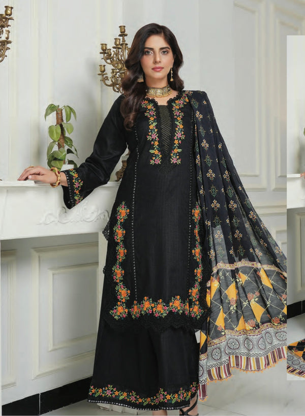 MUNIRA | Embroidered Cotton Ready To Wear | MSL06