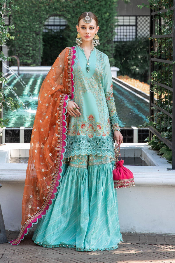 Maria B Lawn  EL-23-05-Sea Green