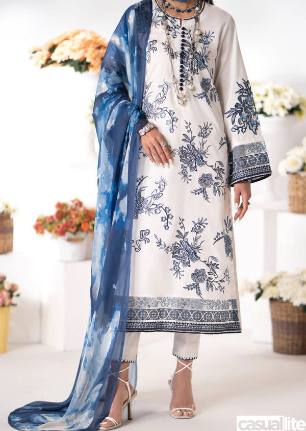 ‘Pas-E-Parda’ | Luxury Embroidered Cotton Readymade | HT192