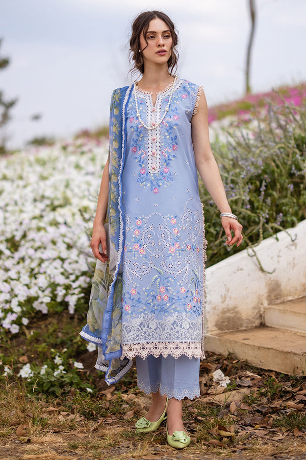 Mushq Lawn suit MYOSOTIS