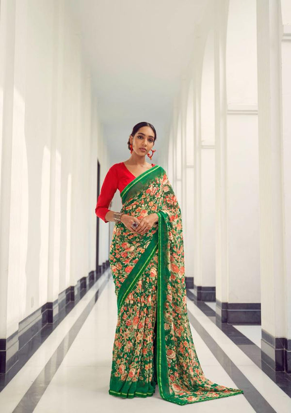 Light weight Saree With Border