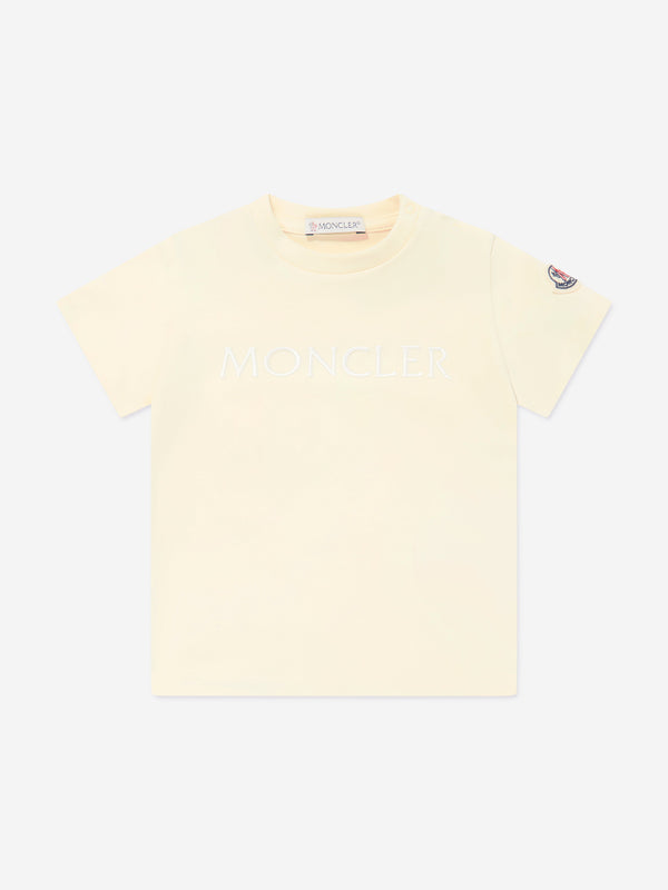 Baby Girls Logo T-Shirt in Yellow