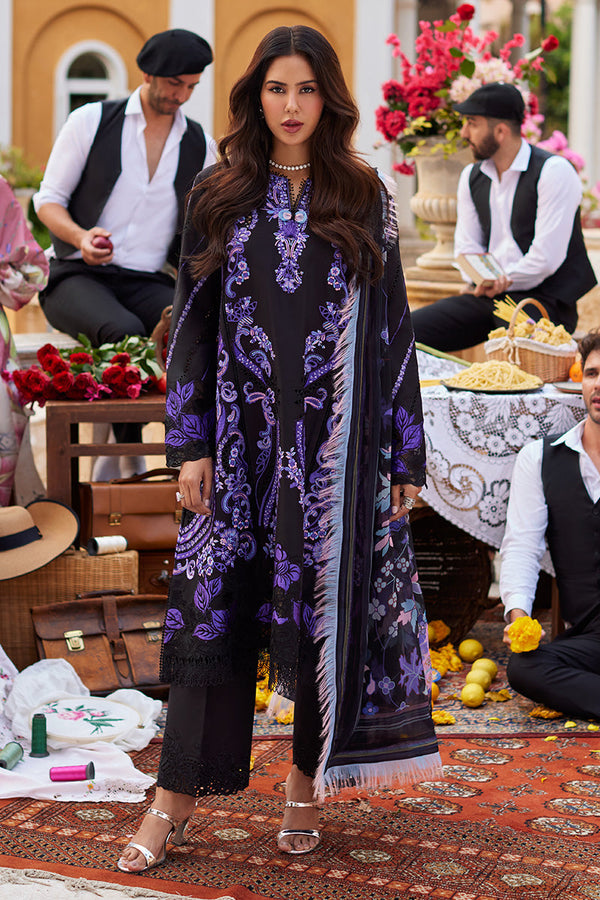 Mushq Embroidered  Lawn 3 Piece suit SARDINIA SPLENDOR