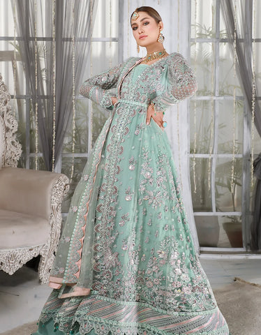 Emaan Adeel Embroidered Chiffon 3 Piece suit MB 06