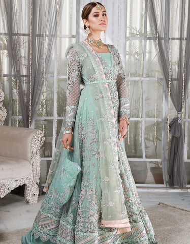 Emaan Adeel Embroidered Chiffon 3 Piece suit MB 06
