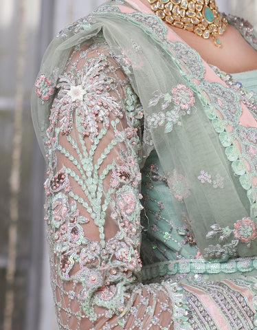 Emaan Adeel Embroidered Chiffon 3 Piece suit MB 06