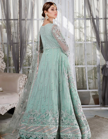 Emaan Adeel Embroidered Chiffon 3 Piece suit MB 06