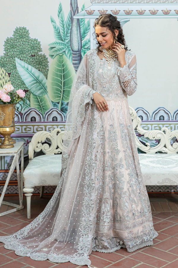 Imrozia Embroidered Net 3 Piece suit SB-10 FAKHTA Clothingam