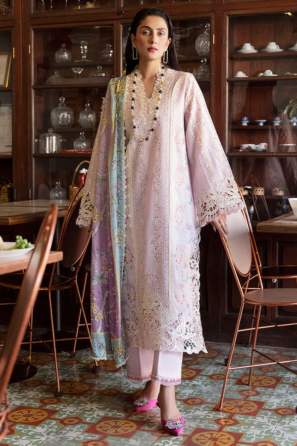 Musq Embroidered Lawn 3 Piece suit AMARA