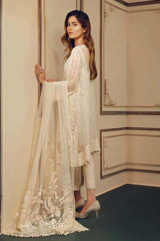 Baroque - 3 Piece Suit - Embroidered Chiffon CH03-09